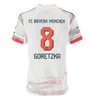 Lacne Ženy Futbalové dres Bayern Munich Leon Goretzka #8 2025-26 Krátky Rukáv - Preč
